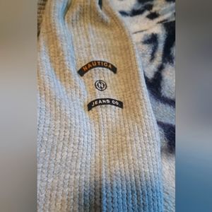 Nautica, men size XL, and gray in color.